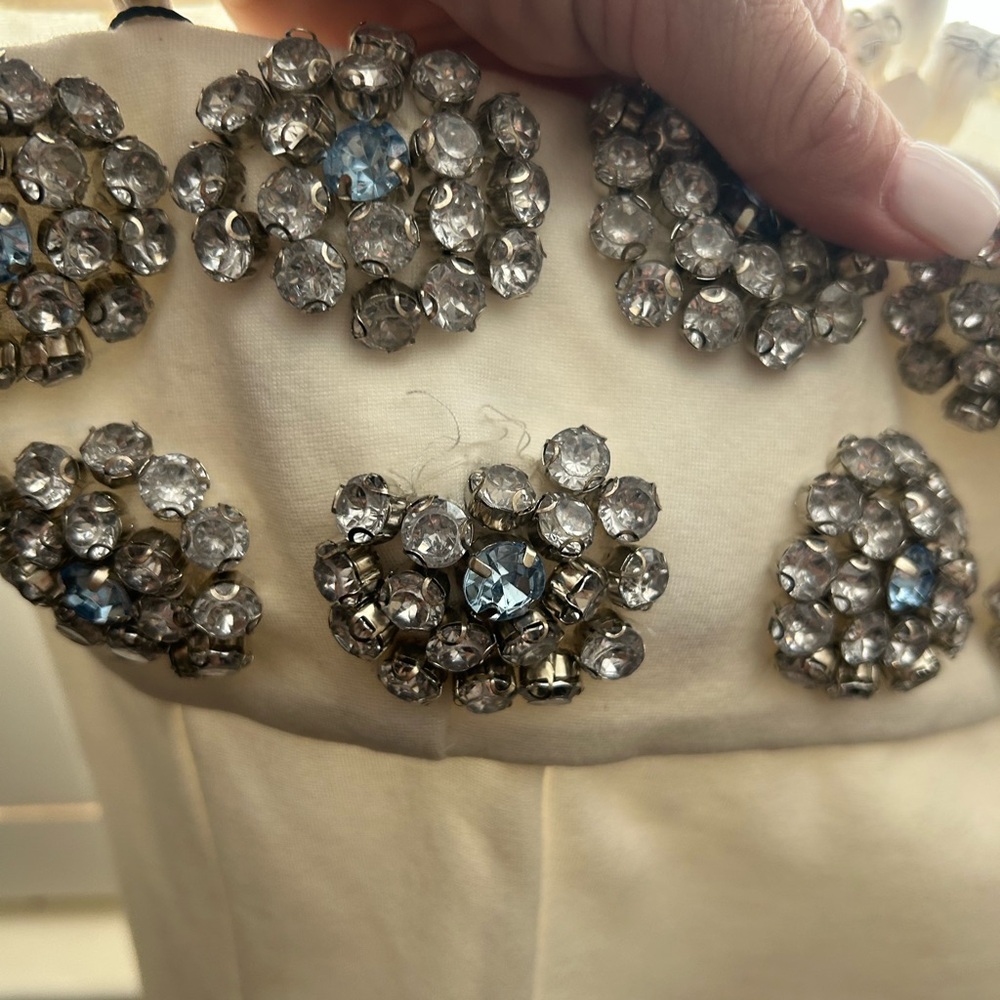 MAJORELLE Mackie Embellished White Mini Dress - Picture 7 of 11